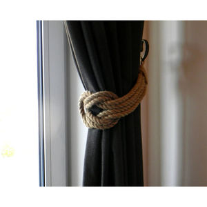 Embrasses de retenue de rideau de gland de restaurant pour la tenue de cravate de rideau intérieure et extérieure avec le produit matériel lourd de crochet de corde - Product Image 2