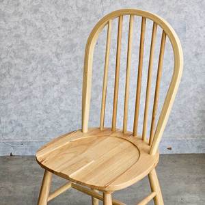 Windsor Traditional 6-Slat <b>Dining</b> <b>Chair</b> GCF203 Made of Stable Rubber Wood - Product Image 3