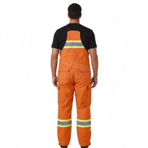Pantalones de Seguridad con Peto, Precio al por Mayor, Logotipo Personalizado, Fabricante de Pakistán, Pantalones de Seguridad con Peto de Alta Calidad - Product Image 2