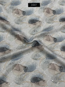 100% Cotton Printed Fabrics Peach Skin Floral Digital Custom Lace Fabric for Dresses Bags Inspired by African Velvet Print - Product Image 4