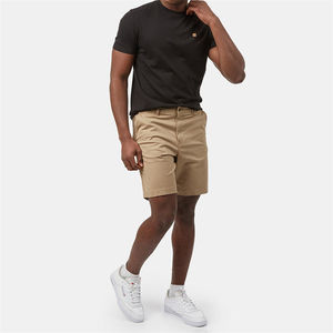 Pantalones cortos de moda Marca personalizada Pantalones cortos chinos de verano de algodón cómodo para hombres Pantalones cortos para hombres OEM disponibles - Product Image 2