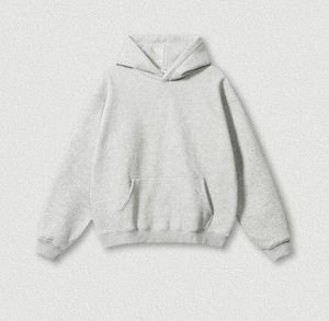 เสื้อฮู้ดผู้ชายแบบมีสายรัดไหล่ทรงโอเวอร์ไซส์ไม่มีสายหนังน้ำหนักมาก - Product Image 2