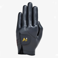 Guantes de Golf Personalizados 2025 para Zurdos, Talla Grande, Correa Ajustable, Piel de Oveja Cabretta, Cómodos, Elegantes y Antideslizantes