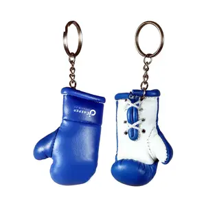 Porte-clés de boxe Porte-clés de conception de mini gants de boxe personnalisés au meilleur prix Porte-clés de mini gants de boxe personnalisés avec emballage personnalisé