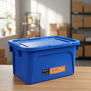 ProfiPlus <b>Stackable</b> <b>Storage</b> <b>Box</b> L355xW205xH200mm Blue PP by ALLIT - Product Image 3