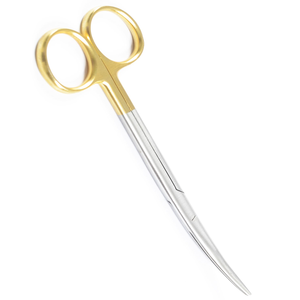 Tijeras nasales Heymann, tijeras quirúrgicas Ent, instrumento de acero inoxidable curvo Manual, rinoplastia y médico Nasal - Product Image 4