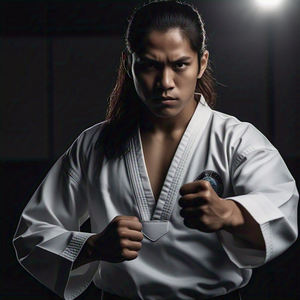 Uniforme de Taekwondo à la mode professionnel personnaliser les uniformes de Taekwondo d'arts martiaux costume de Taekwondo de combat compétitif - Product Image 6