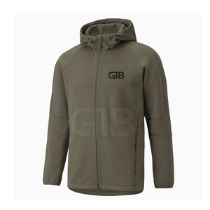 Sudaderas con Capucha de Alta Calidad 100% Algodón, Cierre Completo, para Hombre, Ecológicas, de Secado Rápido, Transpirables, Resistentes al Viento, con Logotipo Personalizado - Product Image 1