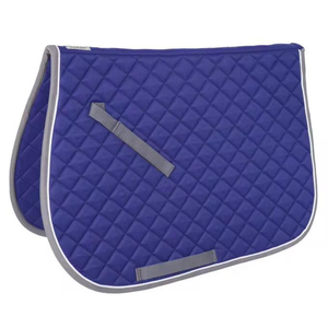 Tapis de selle matelassé personnalisé 2026 pour chevaux avec doublure en polaire, en coton et polyester, taille et design personnalisables - Product Image 1