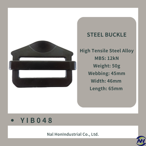 YIB048(BAR) Caractéristique de sécurité de boucle en métal de sac d'alliage d'aluminium de style professionnel - Product Image 2