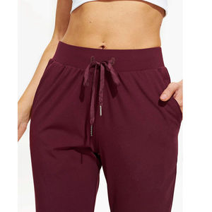 Pantalones Deportivos de Invierno para Mujer, Estilo Urbano, 100% Algodón, Ajuste Entallado, Ligeros, de Secado Rápido, con Logotipo Personalizado - Product Image 2