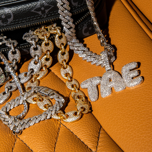 Custom Name Fine Jewelry Lab Grown Round Brilliant Cut Diamond Iced Out Hip Hop <b>Pendant</b> 925 <b>Silver</b> <b>Necklaces</b> for Women and <b>Men</b> - Product Image 4