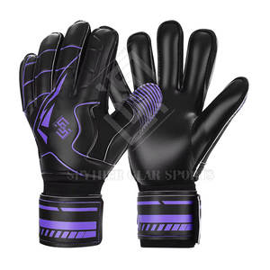 Gants de gardien de but en latex de haute qualité à faible MOQ avec fermeture auto-agrippante antidérapante, ajustement confortable, options personnalisables - Product Image 5