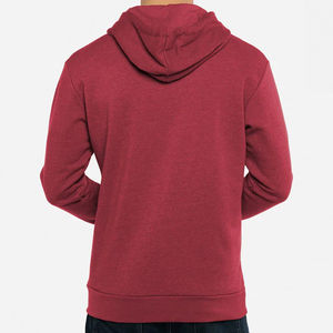 Sweat à capuche pour homme sur mesure en tissu polaire de coton et polyester, coupe-vent et écologique, impression personnalisable, prêt pour l'hiver - Product Image 2
