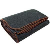 64x88 Grande couverture à carreaux 80% laine 4.5 Lbs Chaud Épais Lavable Idéal pour Camping En Plein Air Événements Sportifs Kits De Survie Avior