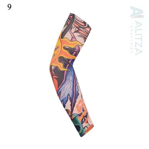 Sublimated Print Custom Logo Latest Design 2024 Best Selling Cycling Arm Sleeves Stay Cool And Protected From The Sun