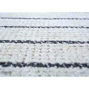 Alfombras de Seda de Bambú Tejidas a Mano Contour Ivory Pdbs-18 con Patrón Geométrico para Uso Doméstico - Product Image 3