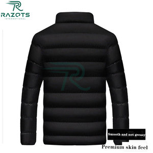 Abrigo con Capucha de Invierno Razorts al por Mayor, Chaquetas Casuales Ligeras, Aisladas, Resistentes al Viento, con Cierre de Cremallera, de Poliéster, para Senderismo y Deportes al Aire Libre - Product Image 6