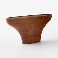 Design Moderne Sculptura Organic Collection Console Convertible en Bois Massif pour Entrée Villa Hôtel ou Appartement