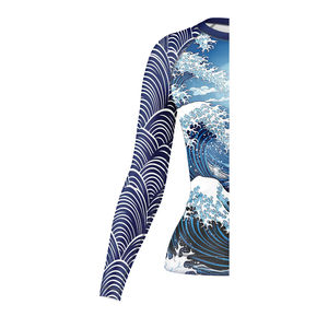 Custom Logo High Quality Breathable Quick Dry Wholesale Printed Long Sleeve MMA <b>for</b> <b>Women</b> BJJ <b>Rash</b> <b>Guard</b> OEM Service Custom - Product Image 6