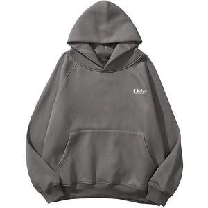 Sudadera con Capucha Extra Grande de Felpa Francesa Gruesa Personalizada al por Mayor, Sudadera con Capucha Esencial con Bordado y Estampado Puff para Hombre - Product Image 5