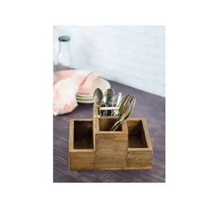 Wholesale Factory Utensil wood Holder Spoon Rest Creative Utensil Holder with Spoon Restaurants and kitchenware use for sale