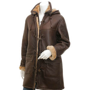 Veste en cuir imperméable coupe-vent pour femme, best-seller, automne-hiver, style tendance, respirante, écologique - Product Image 1