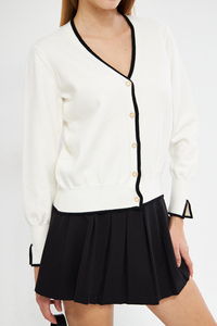 Cárdigan de punto informal para mujer elegante y cómodo para otoño informal - Product Image 4