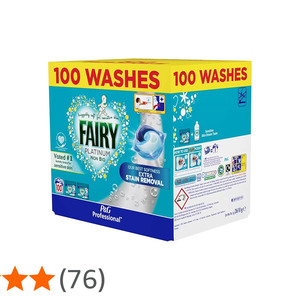Capsules <span class=keywords><strong>Fairy</strong></span> <span class=keywords><strong>Platinum</strong></span> Non Bio avec élimination supplémentaire des taches - <span class=keywords><strong>100</strong></span> lavages - Product Image 1