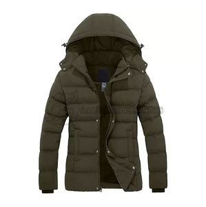 Veste d'hiver matelassée imperméable et écologique pour femme, décontractée, coupe-vent, respirante, unie, tricotée, brodée, longue - Product Image 5