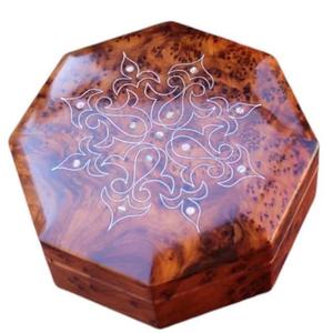 Artesanía de Madera de Tuya Marroquí de Lujo, Hecha a Mano, Raíz de Tuya Natural, Decoración Tradicional Marroquí para el Hogar, Regalo - Product Image 1