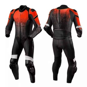 Traje de cuero de protección total para motociclismo, ropa de seguridad para motocicleta de alta calidad, traje de cuero para protección del conductor, traje de carreras para motocicleta - Product Image 5