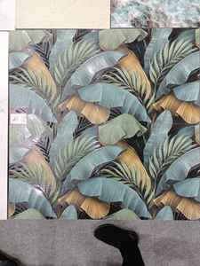 Sol de Maison กระเบื้องปูพื้นพอร์ซเลน60x60 60 60x120ขนาดหินอ่อนสีขาวงาช้างสีทึบสไตล์ Carreaux - Product Image 2