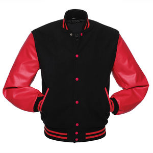 Chaqueta formal para hombre con logotipo personalizado de fabricante, sudaderas de tela de lana de invierno, decoración bordada, estilo de chenilla, envío DDP - Product Image 3