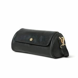 Moda tendencia cuero regalo cremallera Dopp Kit Vintage cuero duradero bolsas de cosméticos colgante viaje neceser para hombres - Product Image 1