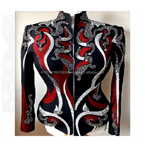 Chaquetas de manga larga de moda para mujer Múltiples colores y diseños atractivos Chaquetas de competición ecuestres al por mayor - Product Image 4