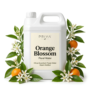 Eau Florale Biologique de Fleur d'Oranger en Gros Citrus Aurantium Hydrolat Ecocert Maroc Vente en Gros Cosmétique - Product Image 1