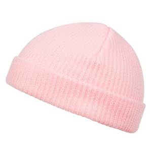 Gorro de invierno grueso unisex, venta al por mayor, gorro de punto de acrílico puro de Calavera, gorro de estilo urbano ajustable, gorro personalizado con logotipo de alta calidad - Product Image 3