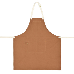 Delantal de Chef de Cintura de lona de algodón de primera calidad, delantal de trabajo de cocina/horneado sin mangas, correa ajustable, uso comercial de alimentos - Product Image 6
