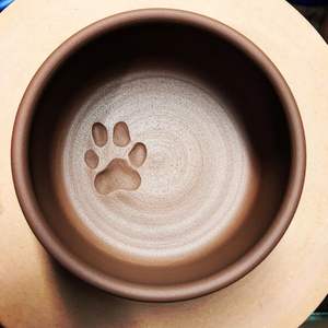 Deep Ceramic Pet <b>Bowl</b> For Cats That Helps Prevent Food Spills While Providing Stress Free Comfortable Mealtime Routine - Product Image 2