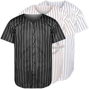 เสื้อเบสบอลติดกระดุมเสื้อกีฬาแขนสั้นสำหรับผู้ชายเสื้อใส่เล่นเบสบอลสีเสื้อใส่โลโก้ออกแบบได้ตามต้องการ - Product Image 1