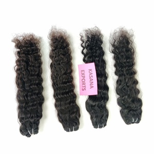 วิกต่อผมมนุษย์สำหรับต่อผมมนุษย์แท้ทรงหลวมยาว8นิ้วมีหนังกำพร้าตามธรรมชาติไม่ผ่านกระบวนการทำเคมี100% - Product Image 5