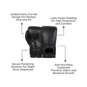 ถุงมือชกมวยหนังคุณภาพสูงสไตล์อินเทรนด์พร้อมทุกสีดีไซน์ล่าสุดและปรับแต่งโลโก้ได้ - Product Image 6