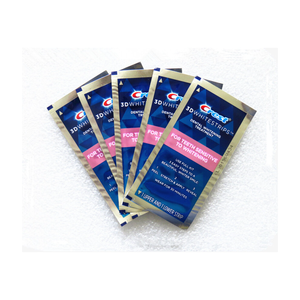 Crest Crest3DWhitestrips Kit de blanchiment des dents sensibles 5 jours de traitements 10 bandes 1 Crest3DWhitestrips Sensitive - Product Image 1