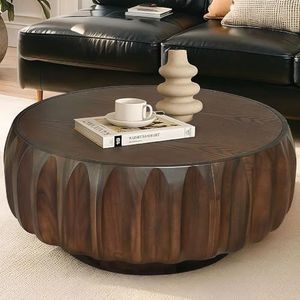 Mesa de Centro de Madera Contemporánea para Sala de Estar Urbana, Diseño que Mejora el Interior con Acabado Natural - Product Image 4