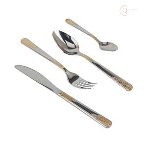 Ensemble de couverts élégants et écologiques en acier inoxydable pour la restauration, le service et les fêtes |   Couverts haut de gamme avec couleurs personnalisées - Product Image 5