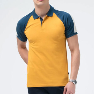 Polo de algodón de alta calidad hecho a medida para hombre, servicio OEM, nuevo diseño, Polo de algodón de manga corta de color sólido a la venta - Product Image 3