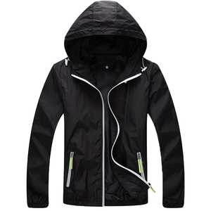 Chaquetas de alta calidad para hombre, ropa informal, chaqueta con capucha y cremallera completa impermeable para hombre - Product Image 6