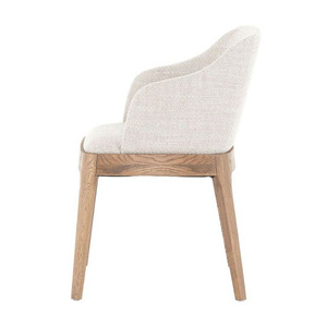 Sillas de decoración para el hogar, asiento de comedor de madera maciza con tapicería, nuevo diseño - Product Image 2