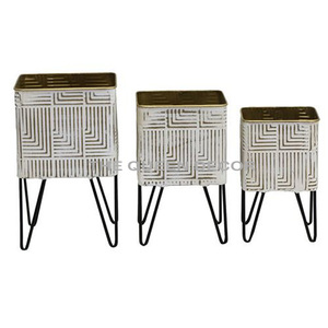Premium High Quality Metal Planter <b>Stand</b> Classic Design New Flower <b>Pots</b> for Outdoor Home Garden Decoration Bulk Selling - Product Image 2